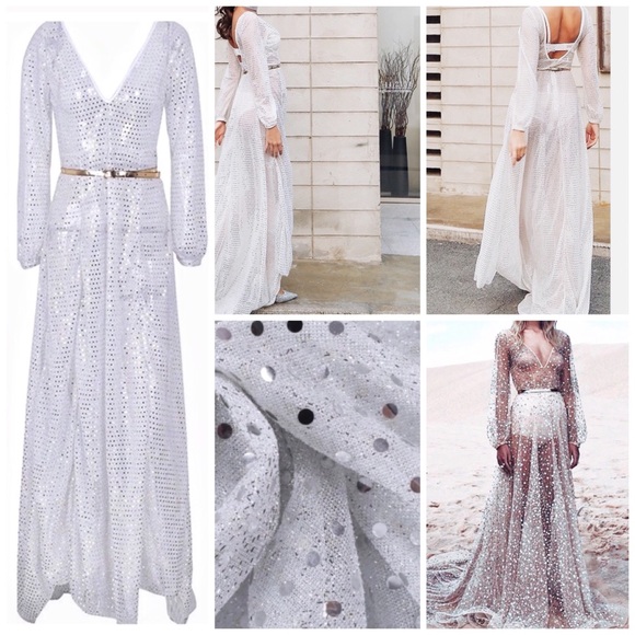 ❥Halloween long mesh see through - Picture 2 of 7